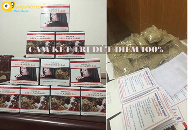 Thuốc trị nấm da đầu hiệu quả giúp diệt nấm tận gốc 100%